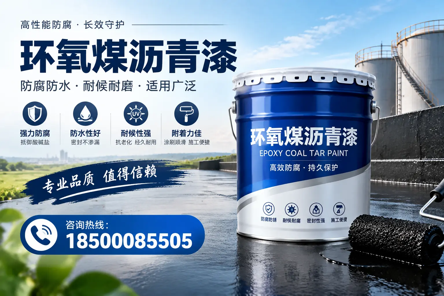 环氧煤沥青漆与油漆的区别,保亭消费者最关心的问题
